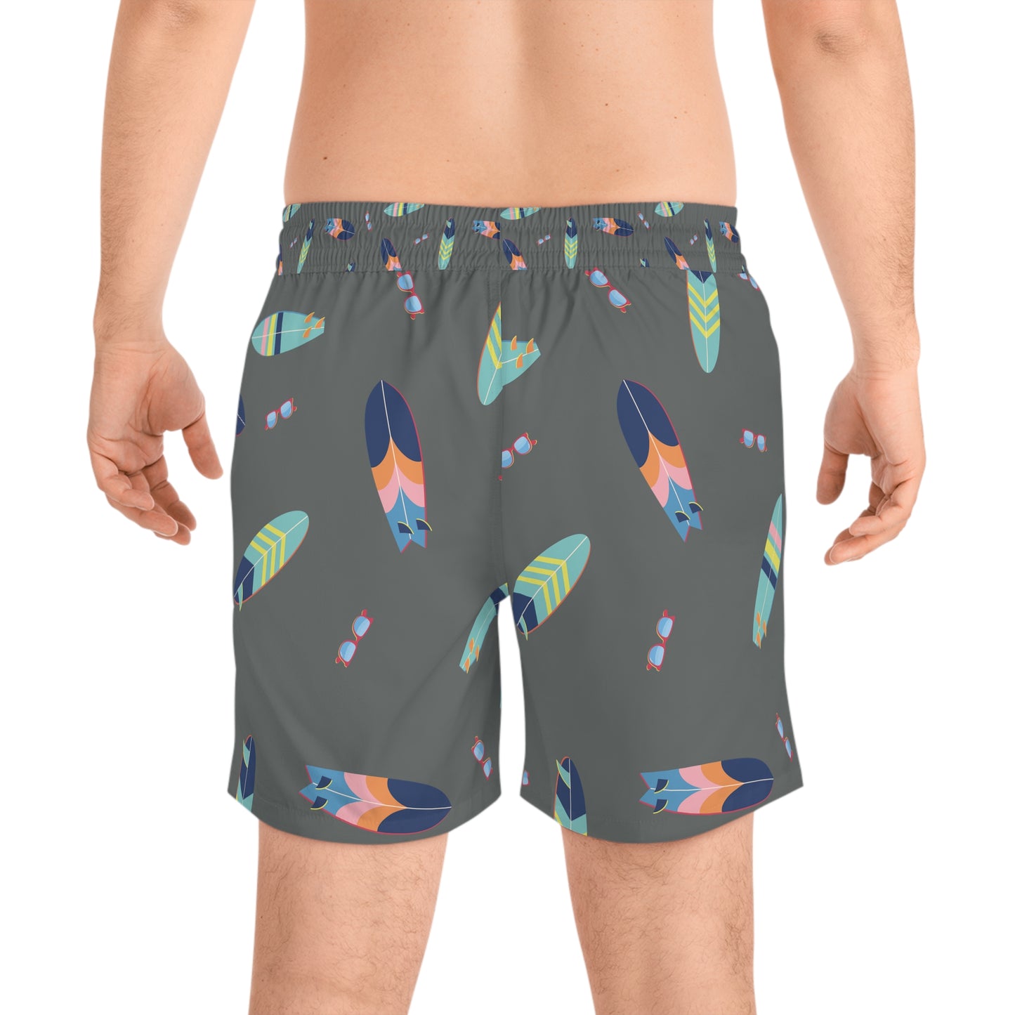 Polyester & Spandex Swim Shorts