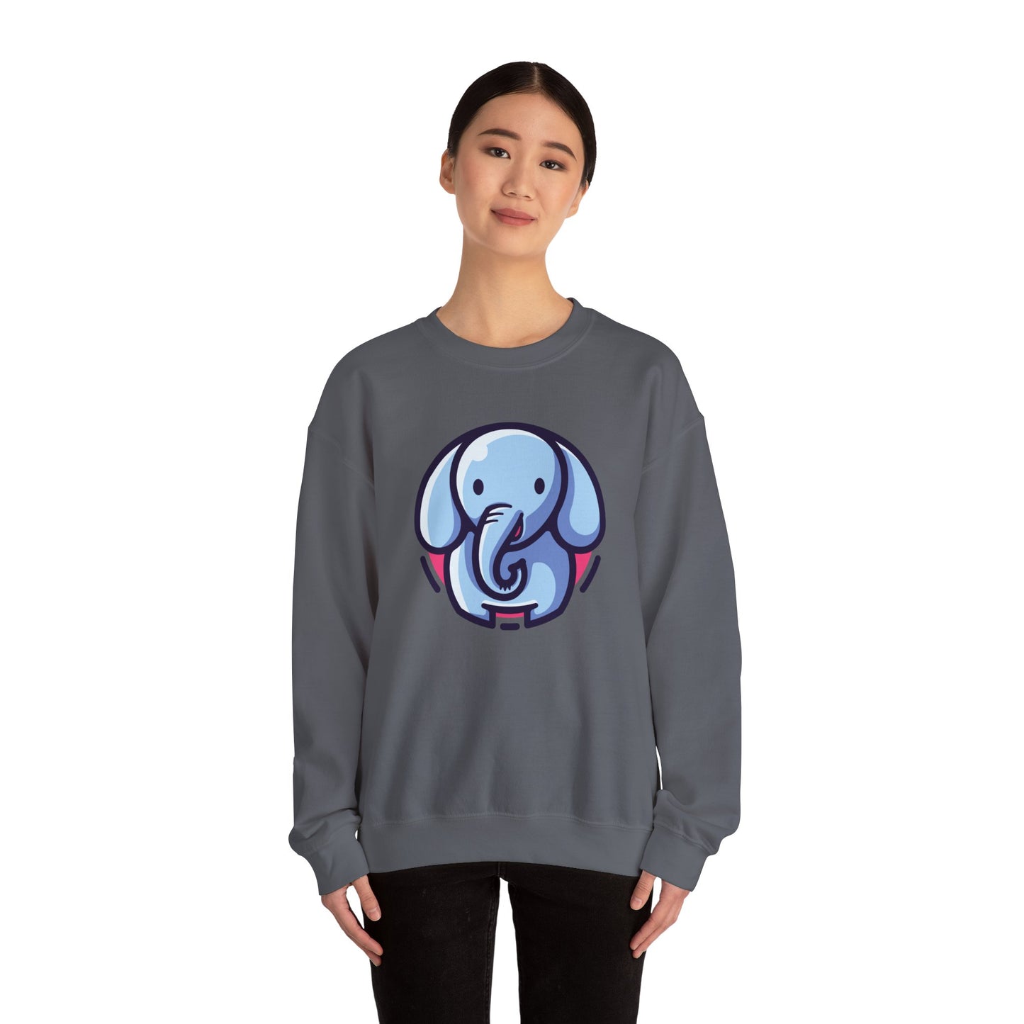 Heavy Crewneck Sweatshirt - "Ellie"