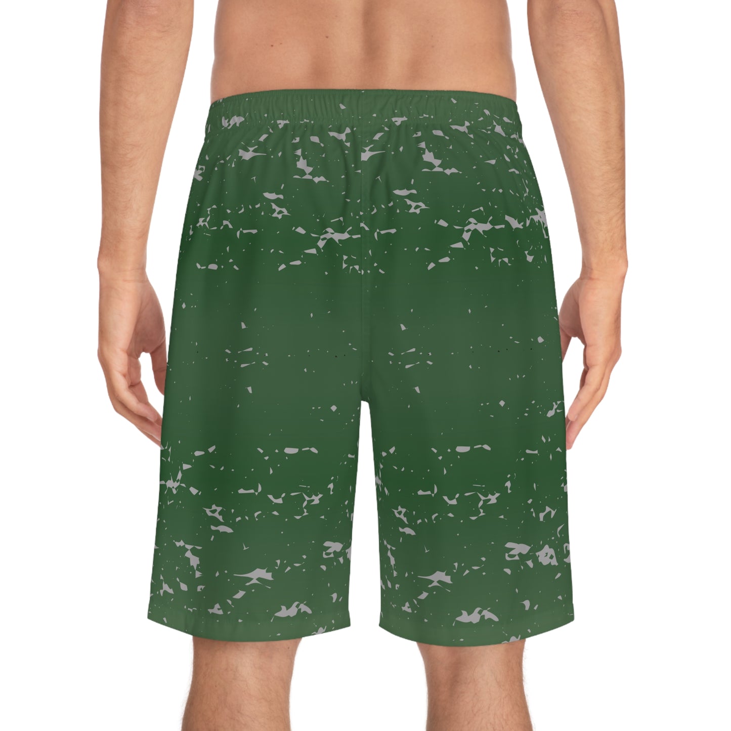 Board Shorts | Green, Gray