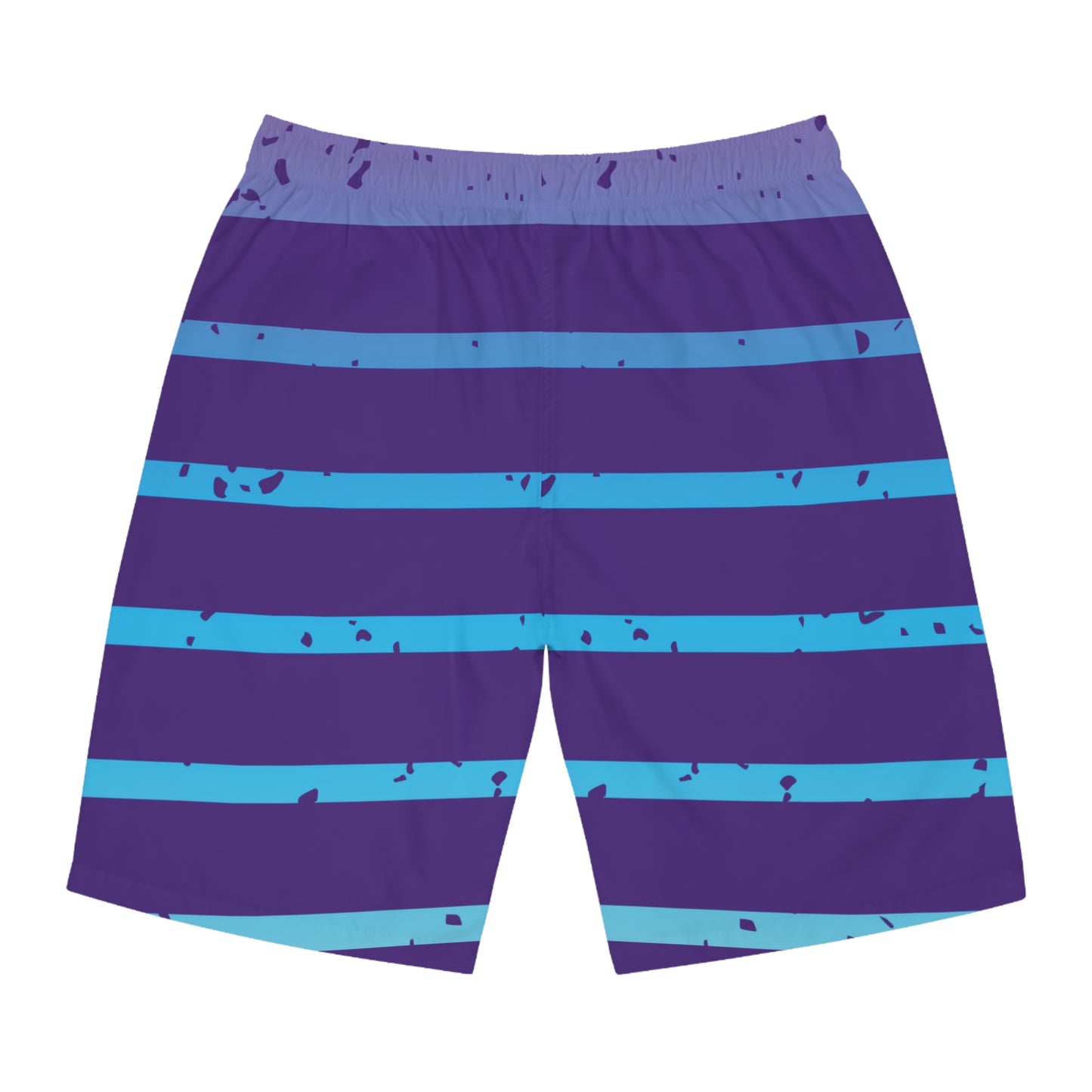 Board Shorts | Dark Blue, Blue Stripes