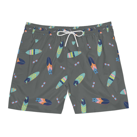 Polyester & Spandex Swim Shorts