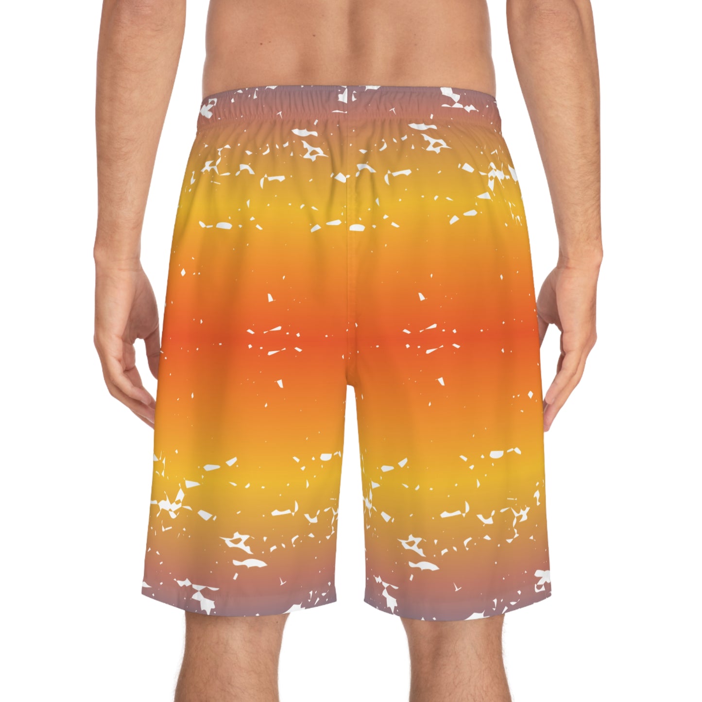 Board Shorts | Orange, Yellow