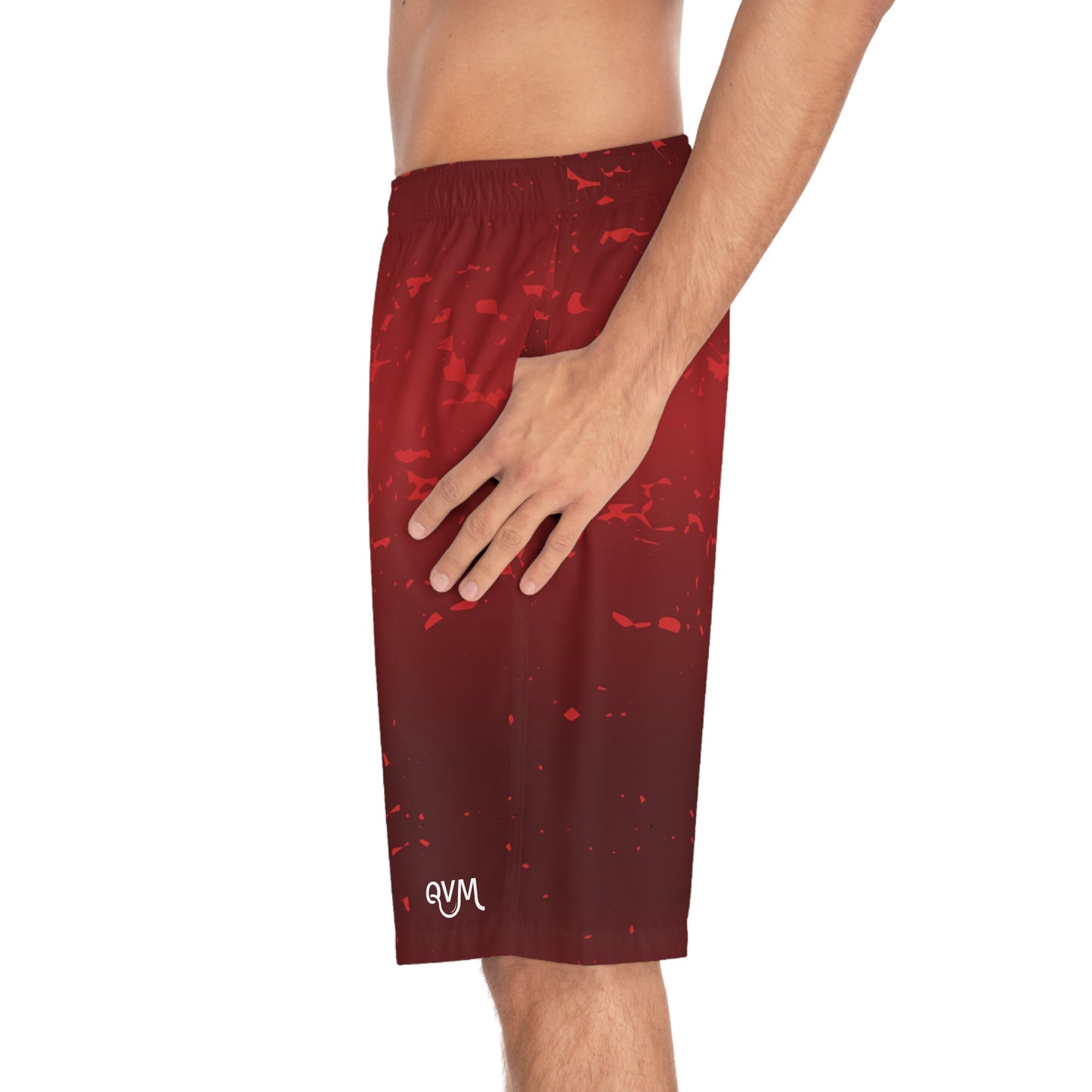 Board Shorts | Red, Black