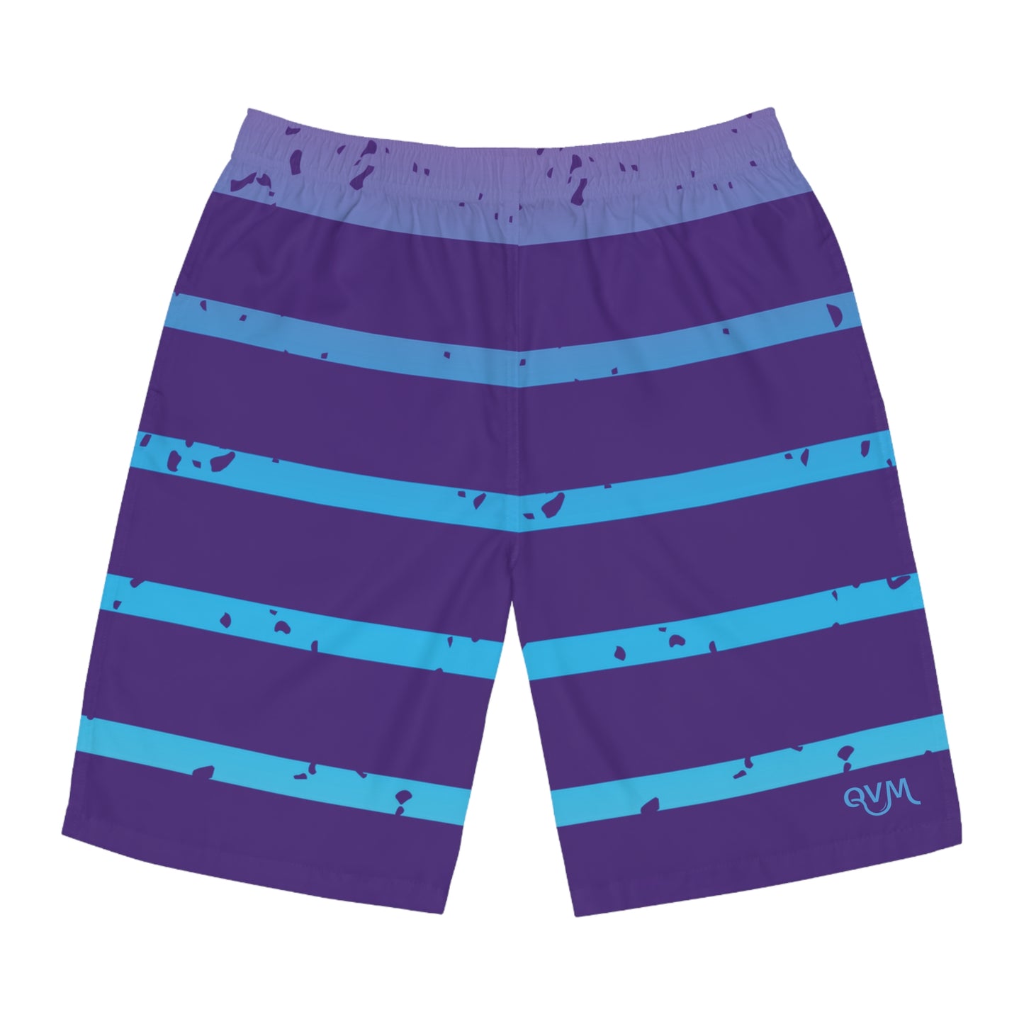 Board Shorts | Dark Blue, Blue Stripes