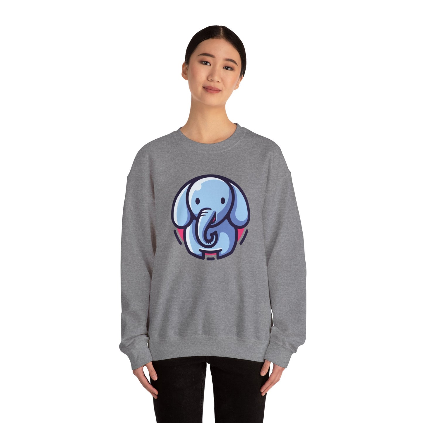 Heavy Crewneck Sweatshirt - "Ellie"