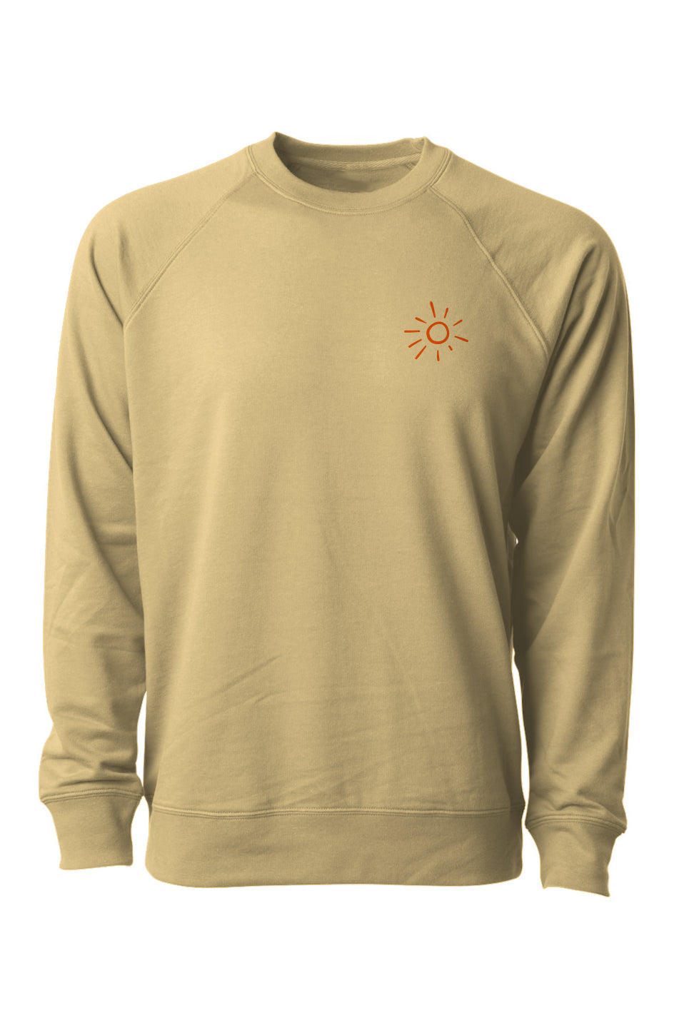 Loopback Terry Crewneck Sweatshirt - Sunny