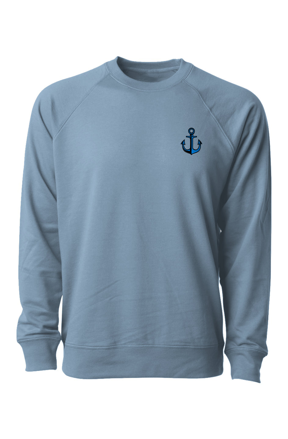 Loopback Terry Crewneck Sweatshirt - Anchor 2