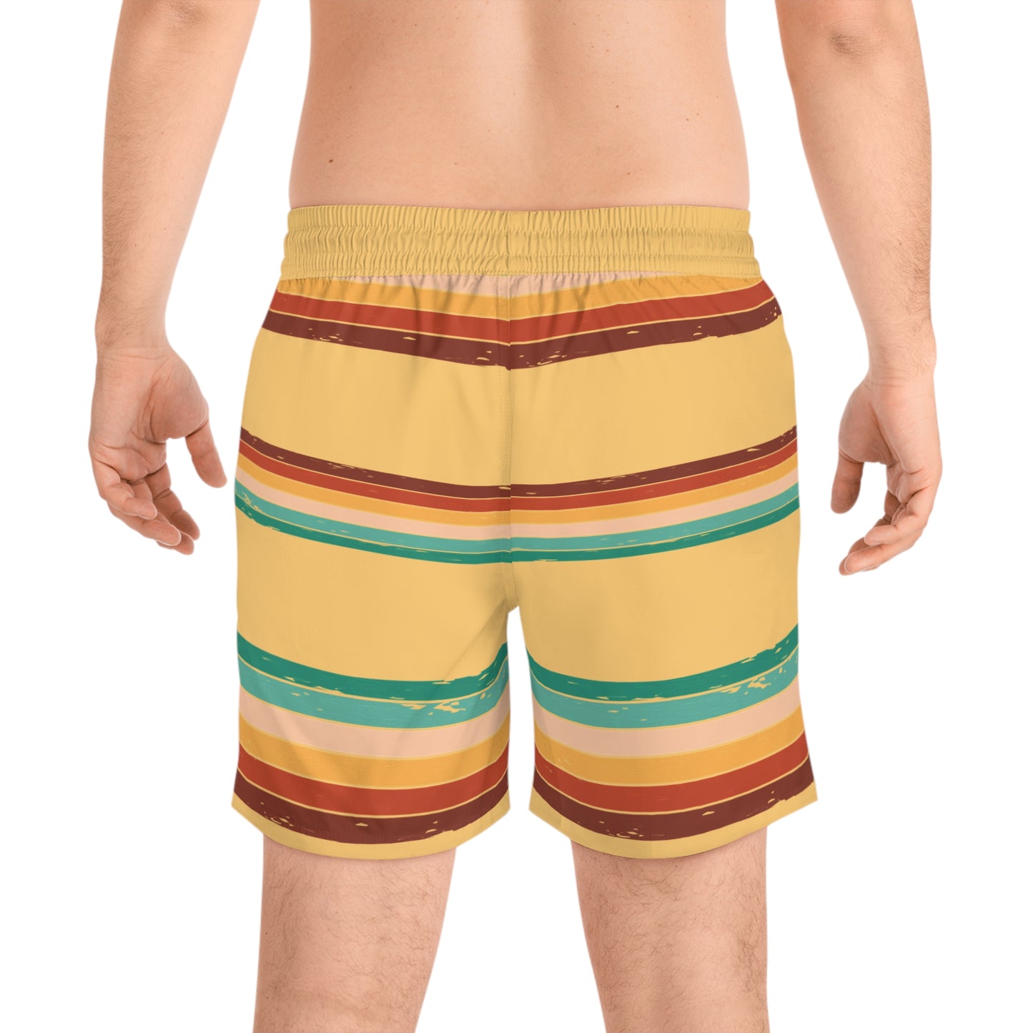 Polyester & Spandex Swim Shorts