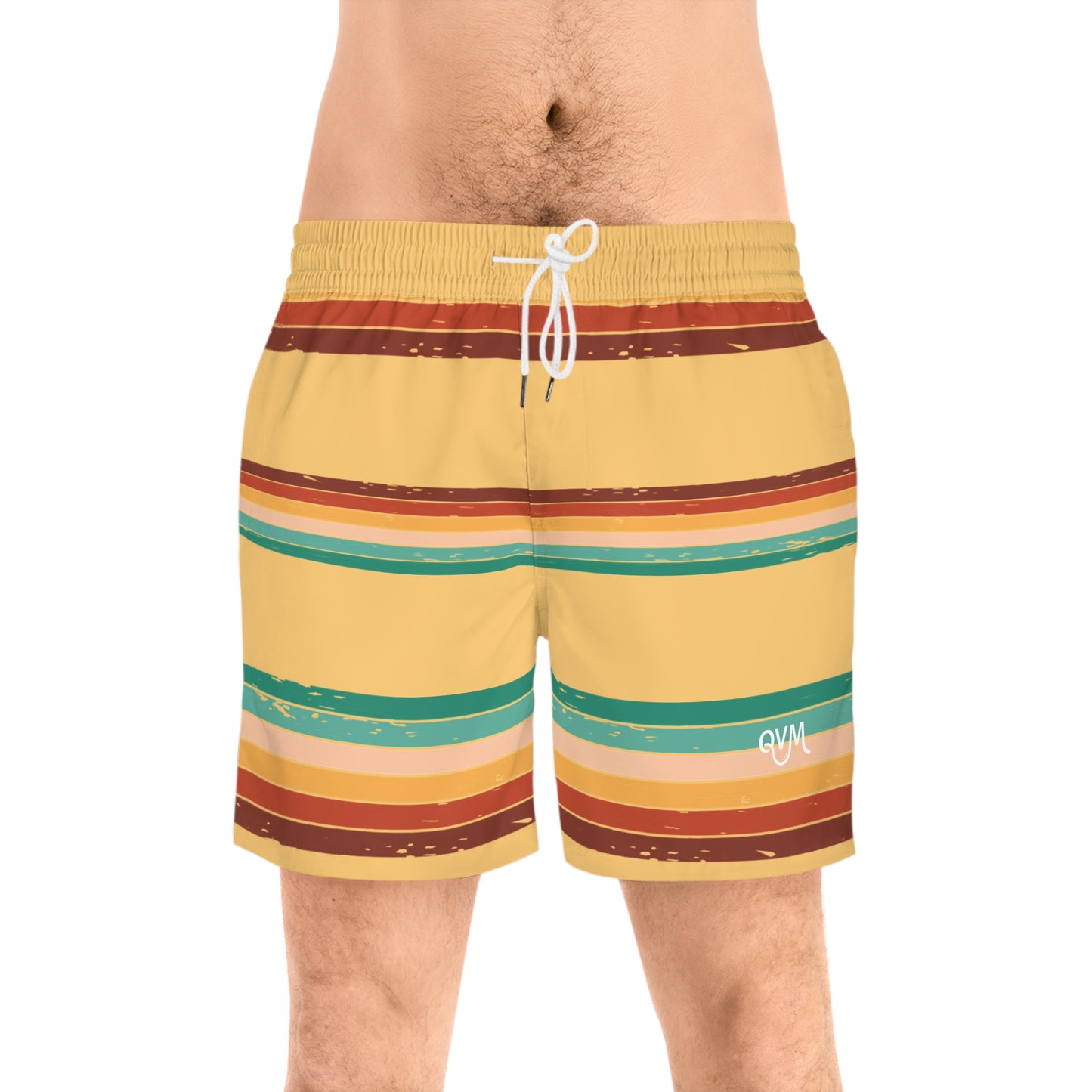 Polyester & Spandex Swim Shorts