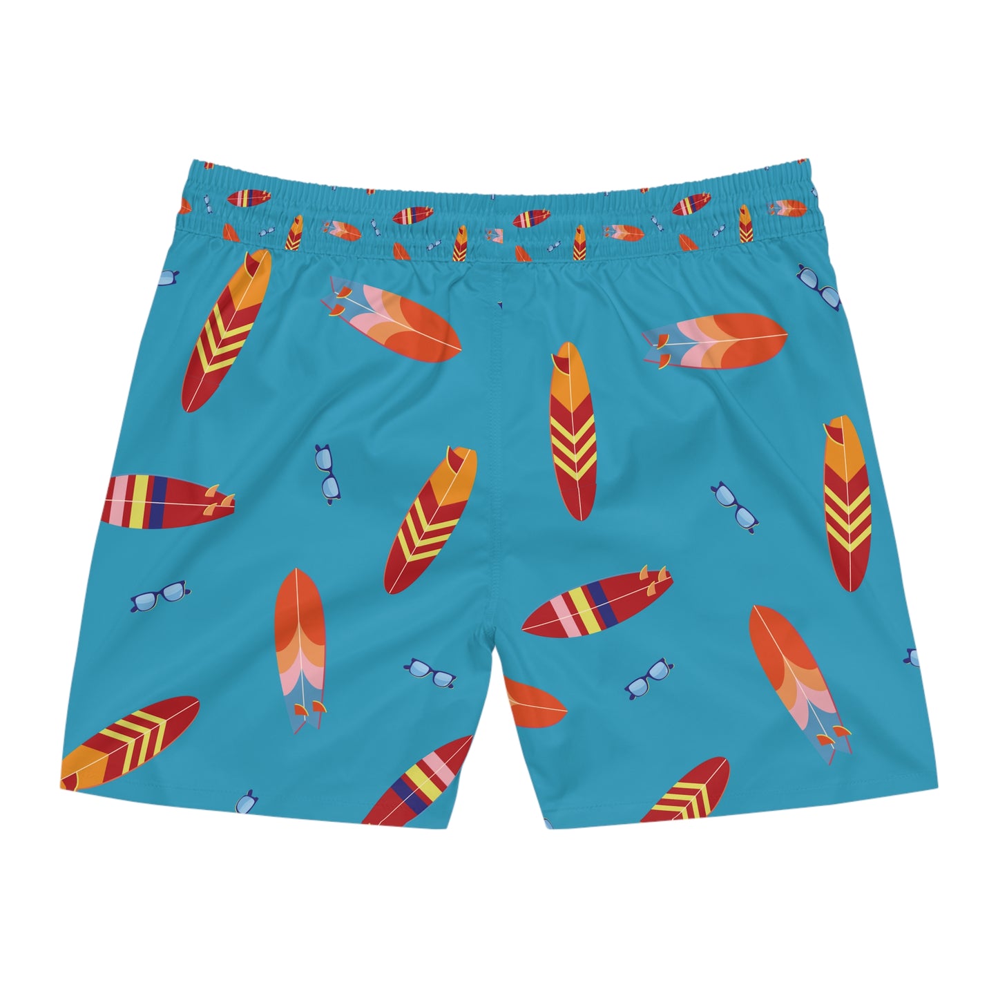 Polyester & Spandex Swim Shorts