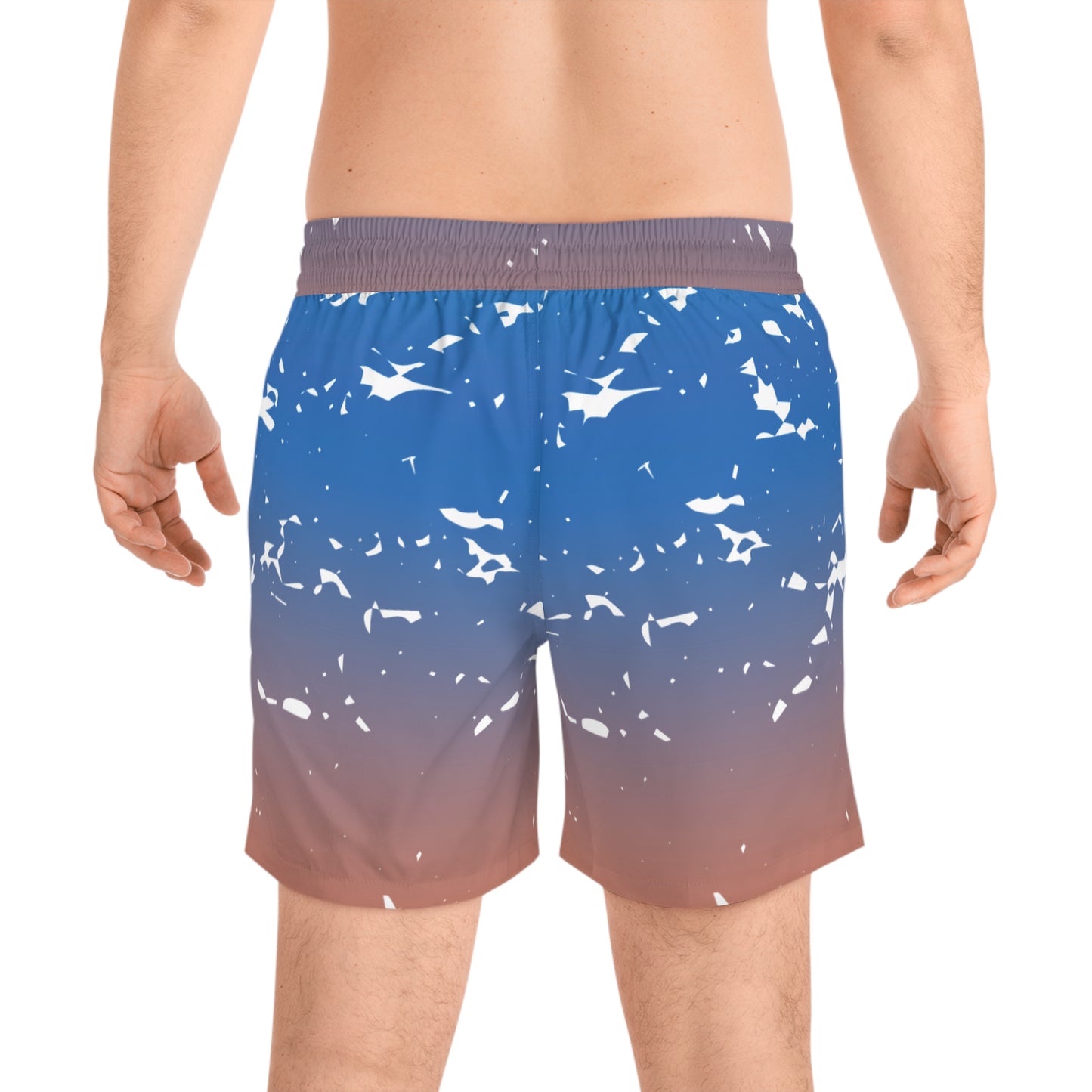 Polyester & Spandex Swim Shorts