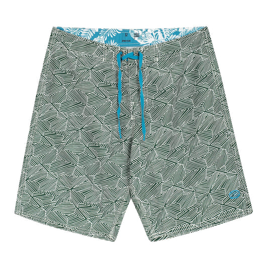 MYRTOS Boardshorts | Green, White