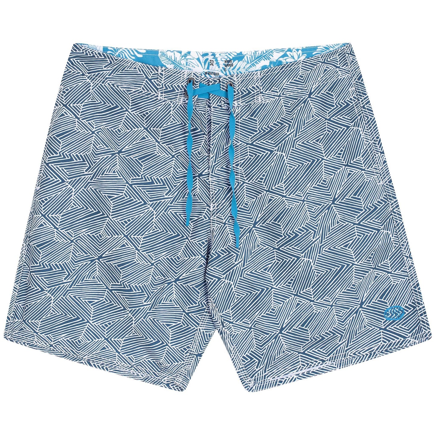 PLAKA Beach Shorts | Blue